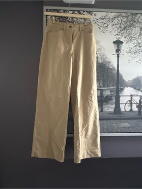 Lululemon Khaki Straight-Leg Pants
